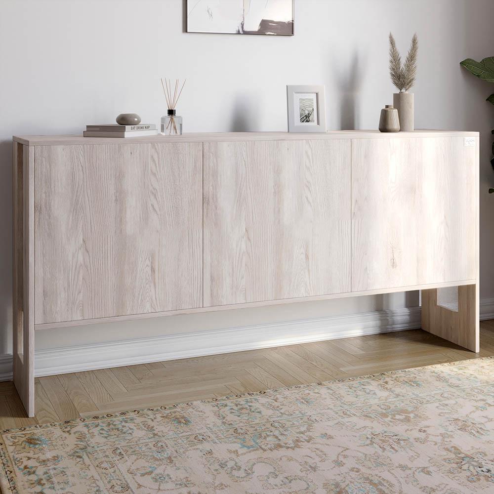 Комод Lion Нобу 2 з 3 дверима 160х34х80 см Самоа димчастий (000-000-1974) Комод Lion Нобу 2 з 3 дверима 160х34х80 см Самоа димчастий (000-000-1974)