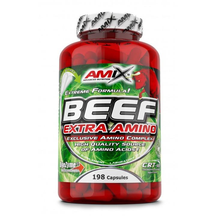 Аминокислота Amix Nutrition Beef Extra Amino 198 капс. (11017) Аминокислота Amix Nutrition Beef Extra Amino 198 капс. (11017)