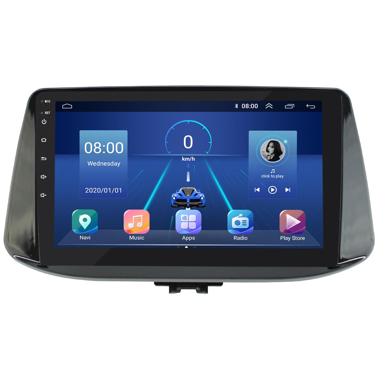 Штатна магнітола Lesko для Hyundai I30 (2017-2020гг.) 9" 2/32Gb 4G Premium GPS Android хюндай Штатна магнітола Lesko для Hyundai I30 (2017-2020гг.) 9" 2/32Gb 4G Premium GPS Android хюндай