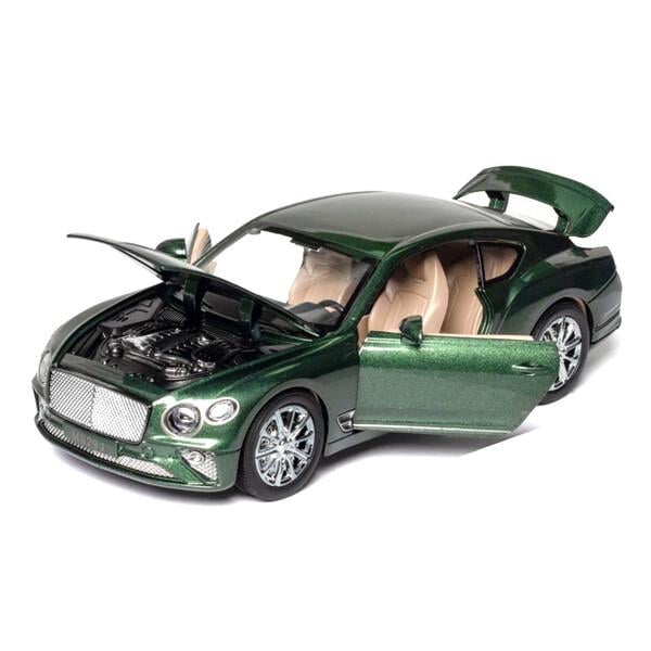 Машинка коллекционная ТК Union Group Bentley Continental GT металлическая 1:24 Зеленый (59203)