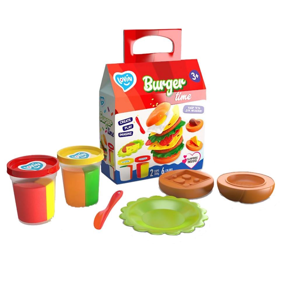 Набір тіста для ліплення М Burger Time 41144 (RLT25687)