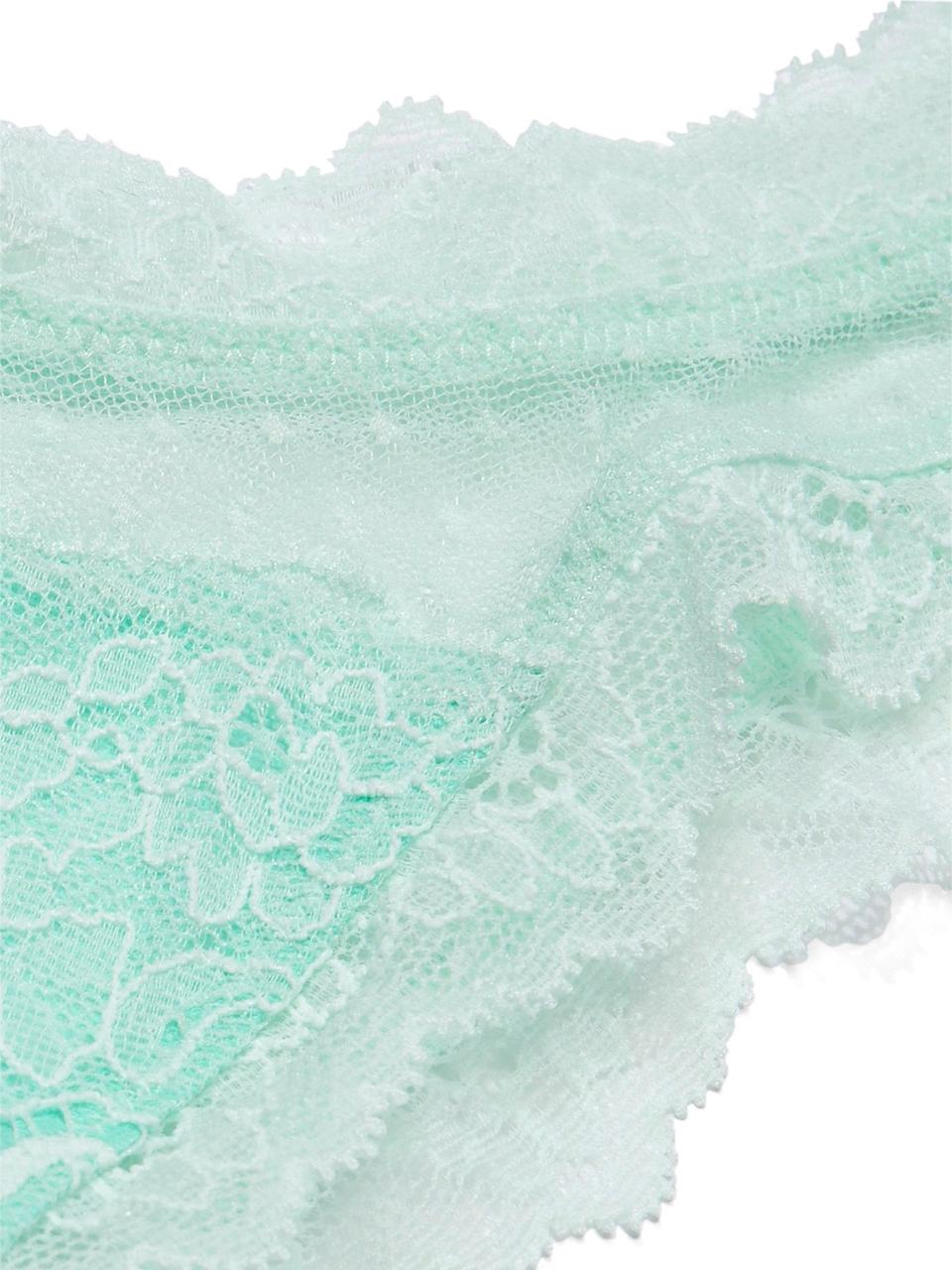 Трусики женские Victoria's Secret DREAM ANGELS Lace & Mesh String Bikini XS Салатовый (2217907536) - фото 5 Трусики женские Victoria's Secret DREAM ANGELS Lace & Mesh String Bikini XS Салатовый (2217907536) - фото 5