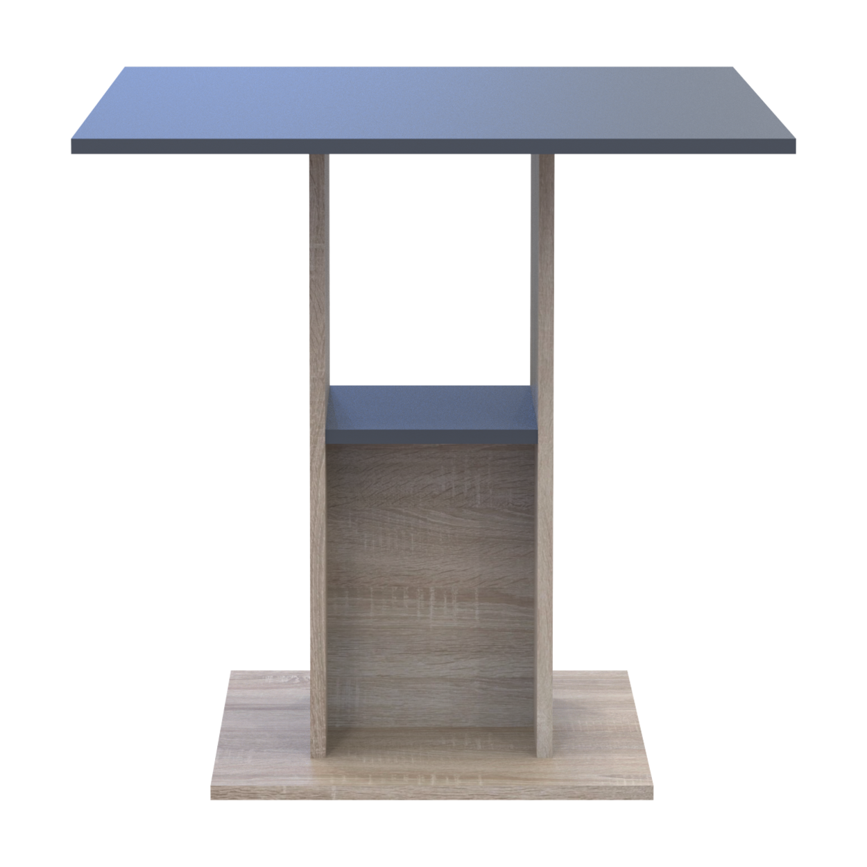 Стол Doros Коуд 70х70х74 см Дуб сонома/Графит (41510132) - фото 3