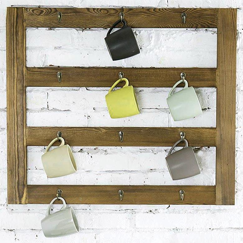 Органайзер для кружек из дерева Ташир Мускат (СДК-001207)