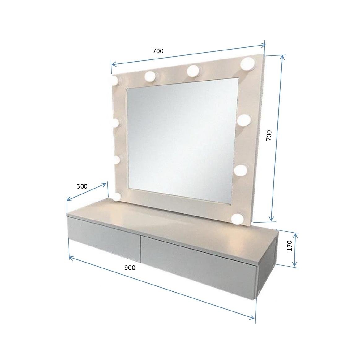 Консоль для макияжа глянцевая Колибри Белый (105) - фото 3 Консоль для макияжа глянцевая Колибри Белый (105) - фото 3