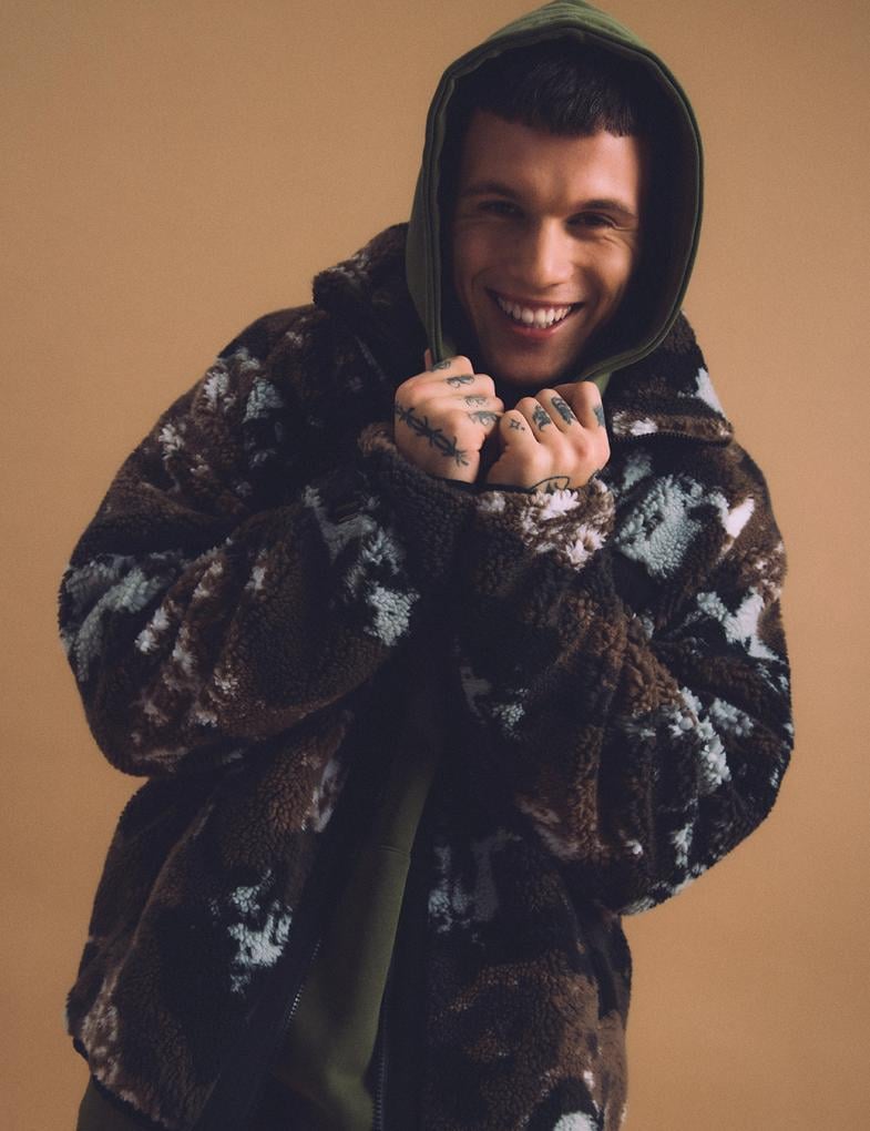 Куртка мужская шерпа Diverse CLTN SHERMAN M Хаки (5905384077493)