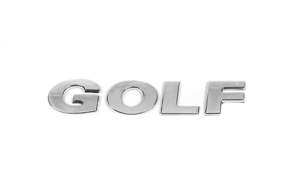 Надпись Golf Davs Auto для Volkswagen Golf 6 abs-пластик Хром Надпись Golf Davs Auto для Volkswagen Golf 6 abs-пластик Хром