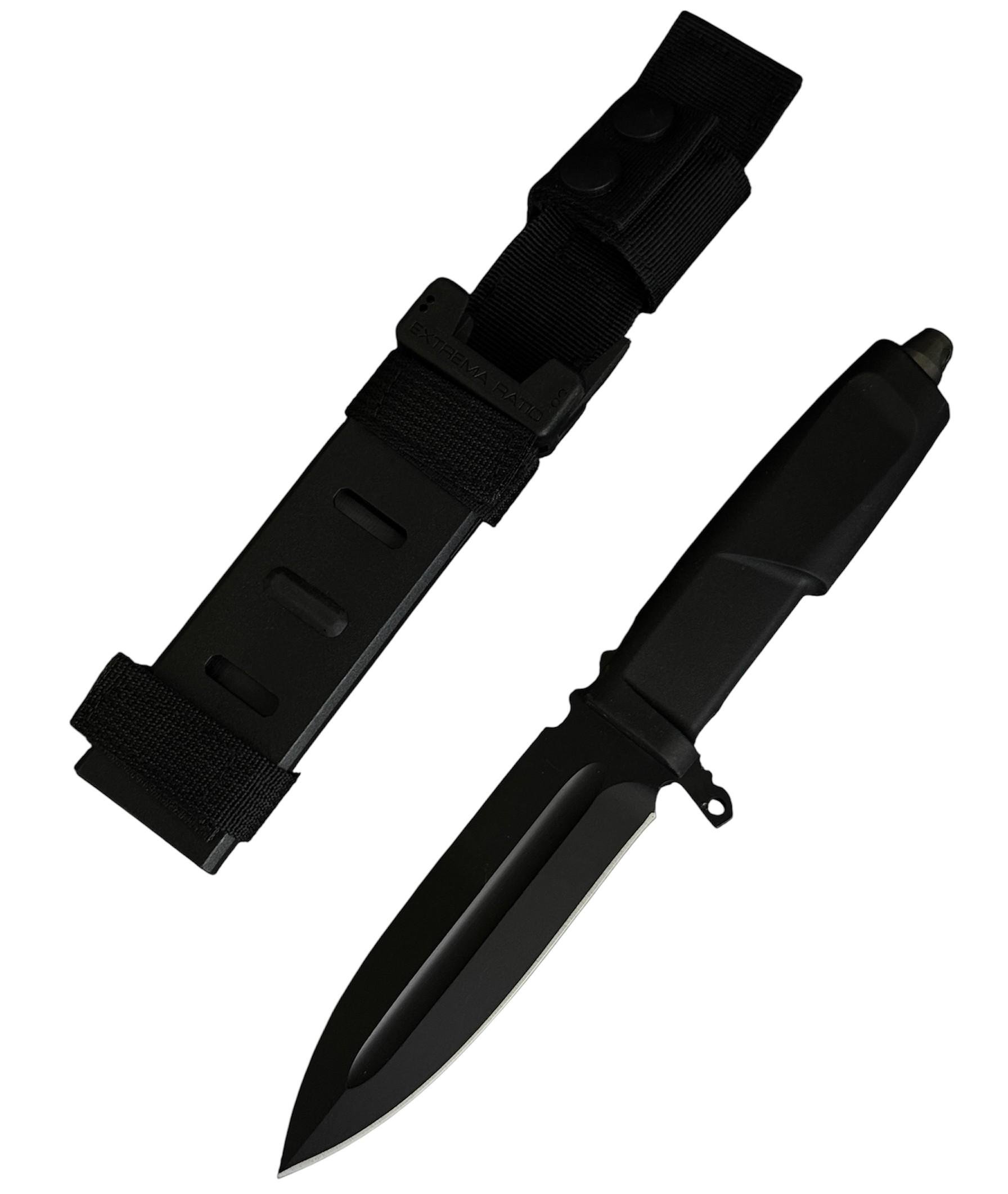 Нож туристический Gorillas BBQ KN1074 4516 Черный - фото 1