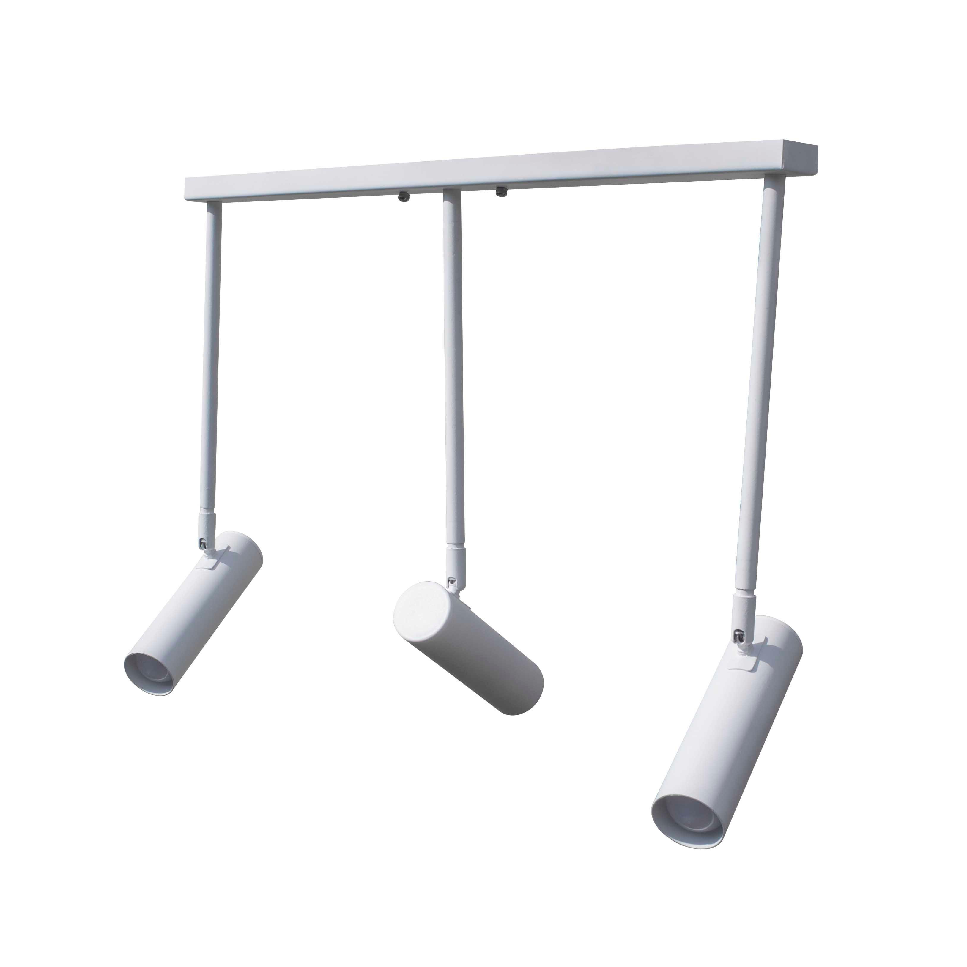 Спот с поворотными плафонами на планке MSK Electric NL 1730-3 W