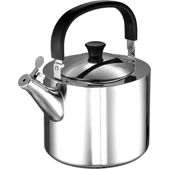 Чайник-флейта Schulte Ufer Bert Silver 18 см