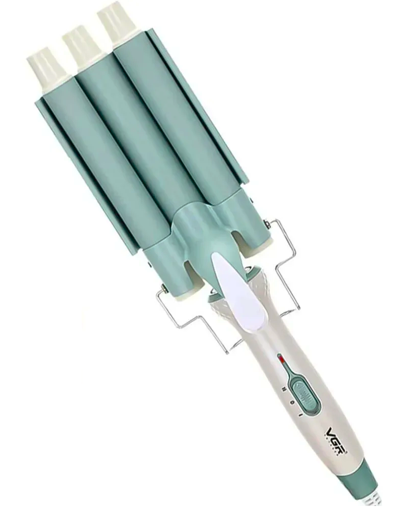 Потрійна плойка три хвилі для завивки волосся, діаметр 22 мм, VGR V-595 (L)