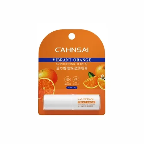 Бальзам для губ бальзам Cahnsai Vibrant Orange Moisturizing Lip Balm 4 мл (27302599)