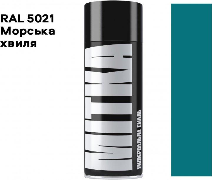 Емаль MITKA Універсальна 400 мл 5021 Морська хвиля (MI5021) - фото 2