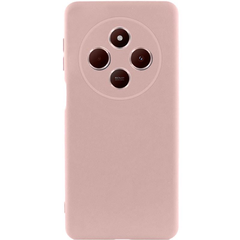 Протиударний чохол Silicone Cover Lakshmi Full Camera (AA) для Xiaomi Redmi 14C / Poco C75 Рожевий / Pink Sand