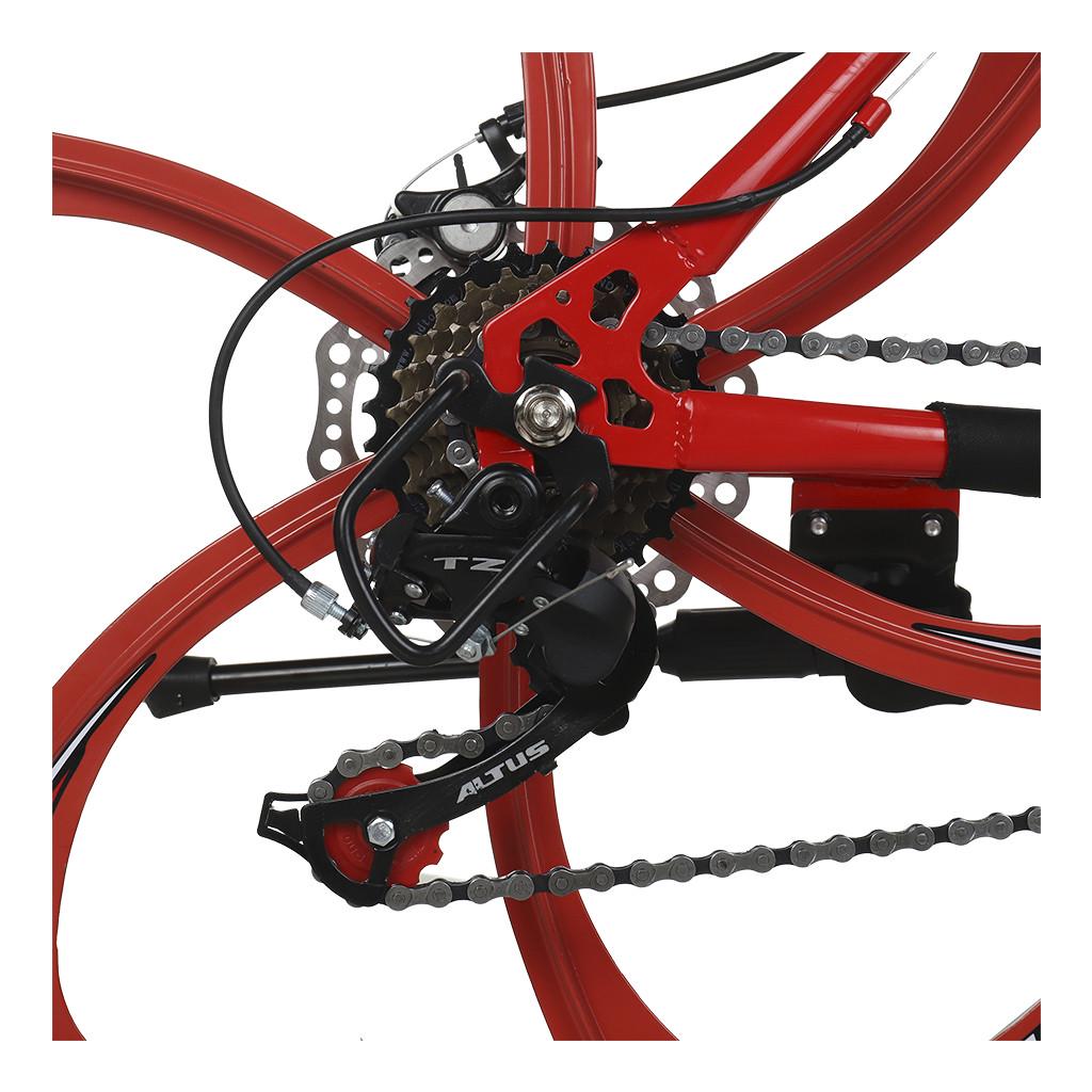 Велосипед Kucher Аctive Style Series A V.2 на литых дисках шины 26" рама 17" Красный (1501126642) - фото 2 Велосипед Kucher Аctive Style Series A V.2 на литых дисках шины 26" рама 17" Красный (1501126642) - фото 2