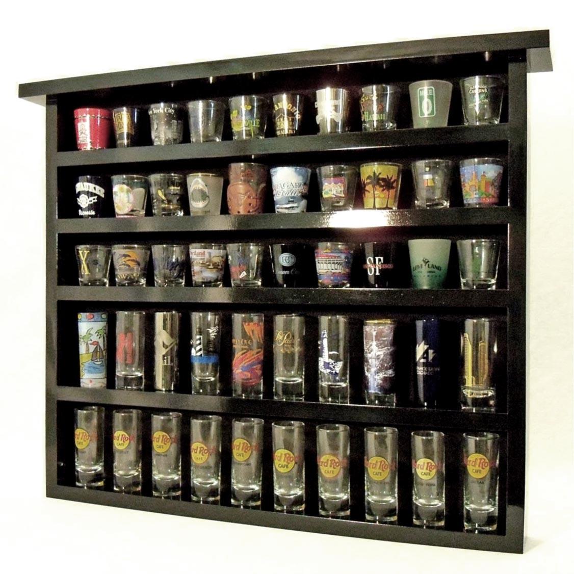 Полка для рюмок из дерева Милиноки Венге (ПДШ-002312)