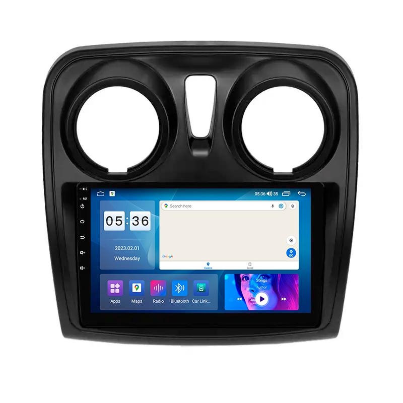 Автомагнитола штатная Lesko Prime для Renault Lodgy 2012-н.в г. CarPlay/4G/Wi-Fi/GPS 2/32 GB 9" (9832-63215)