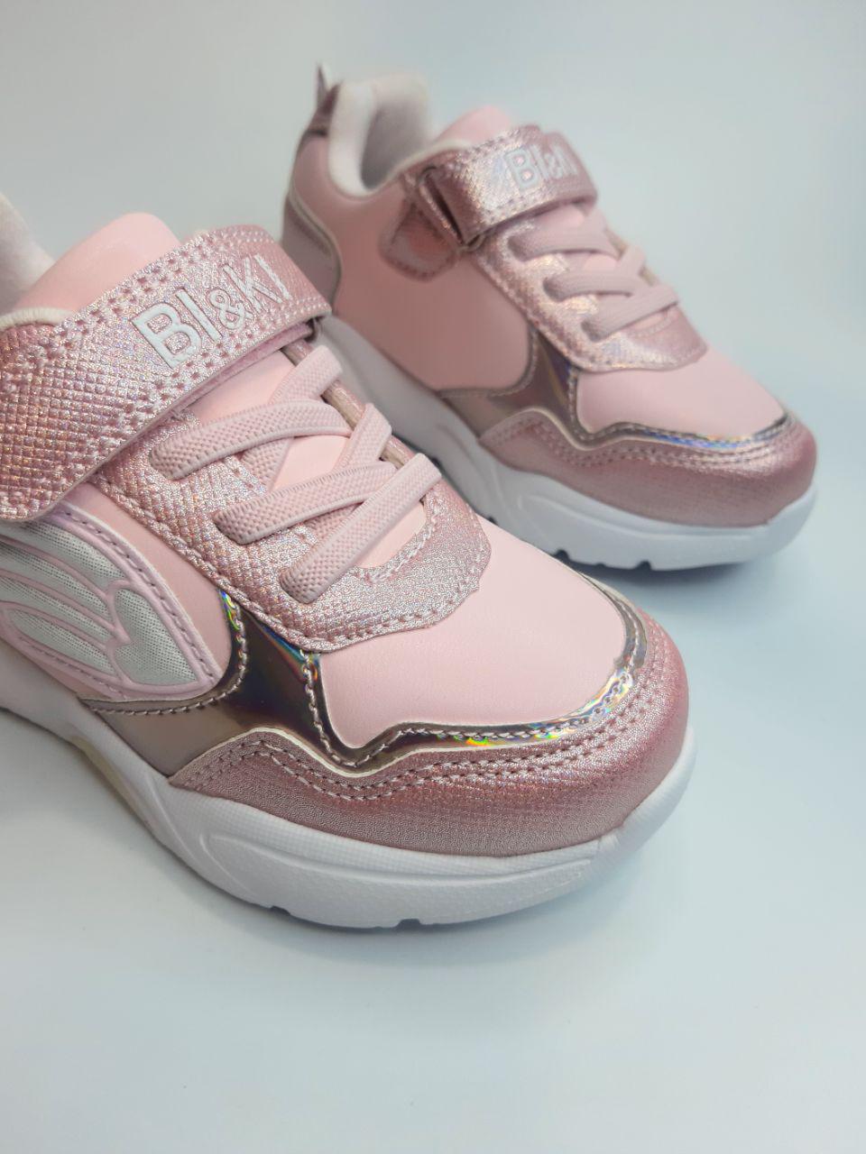 Кросівки для дівчинки Bi&Ki р. 30 19,3 см Рожевий (01236 B) - фото 8 Кросівки для дівчинки Bi&Ki р. 30 19,3 см Рожевий (01236 B) - фото 8