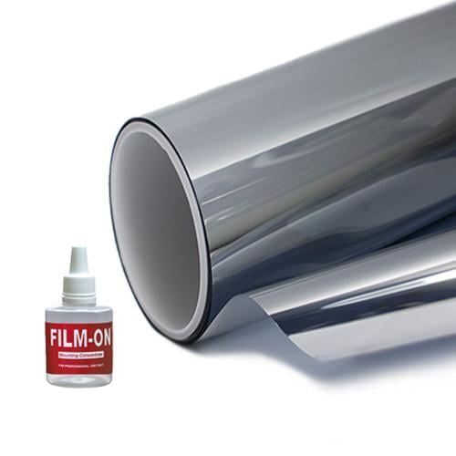 Пленка для окон Armolan Silver 15 зеркальная солнцезащитная 80х152 см с Film-On Серебристый (11891)