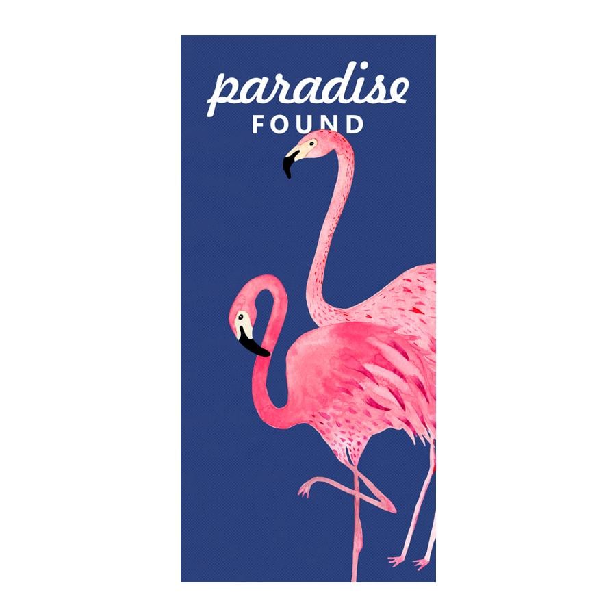 Полотенце с принтом Paradise found 150х70 см (PLB_21J009)