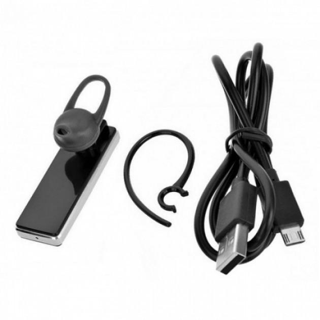 Bluetooth-гарнитура Awei A850BL 4.1 микрофон аккумуляторная 100 mAh до 4 ч 10 м 49x17x20 мм 7 г Black (3511369) - фото 3