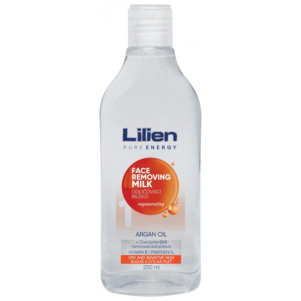 Молочко для зняття макіяжу Lilien Face Removing Milk Argan Oil 250 мл (13310569)