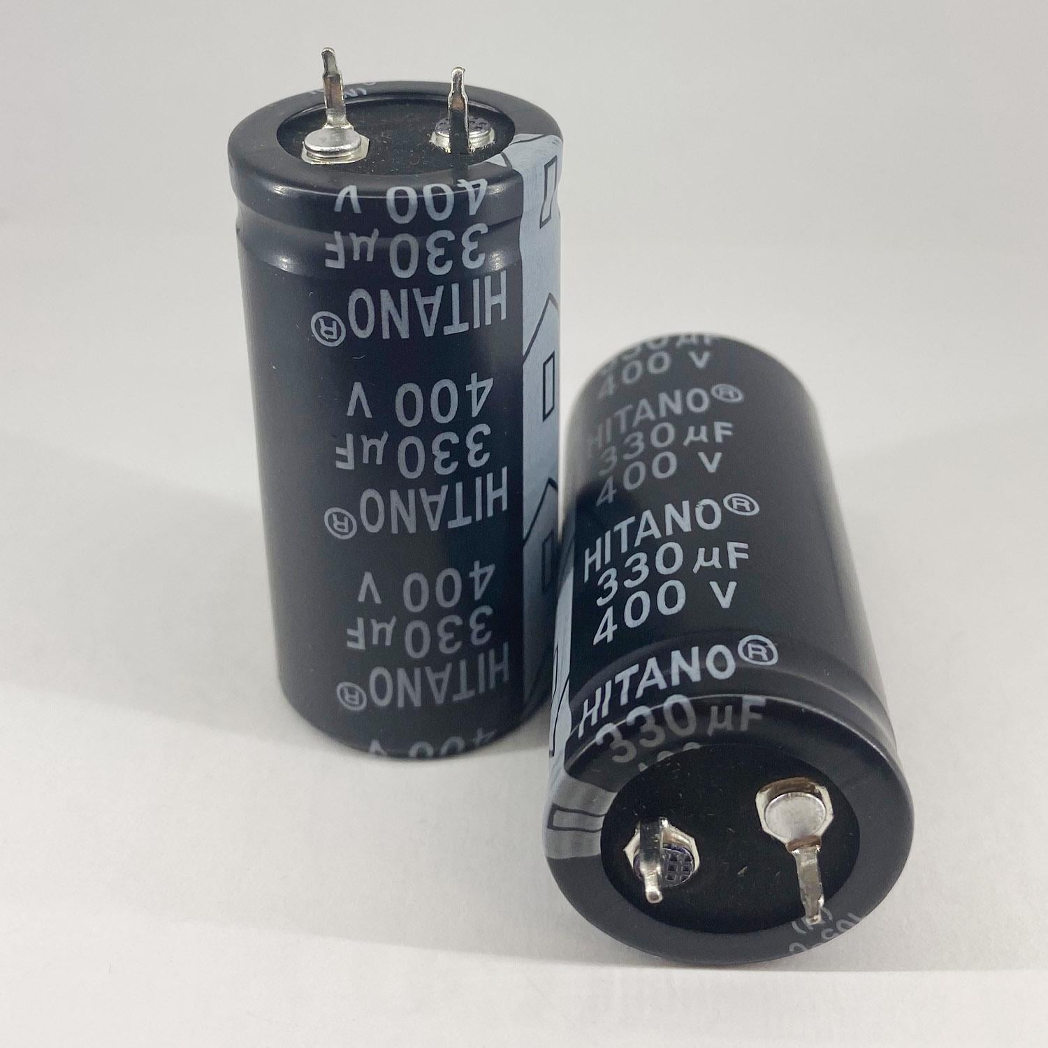 Електролітичні конденсатори HITANO 330 мкф 400V 25x50 мм 105 °C (29263)