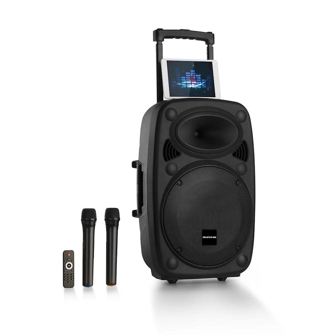 Колонка активная Auna Streetstar 2,0 Sub BT/USB/AUX 2x Micro 800 W max 15" (10031567)