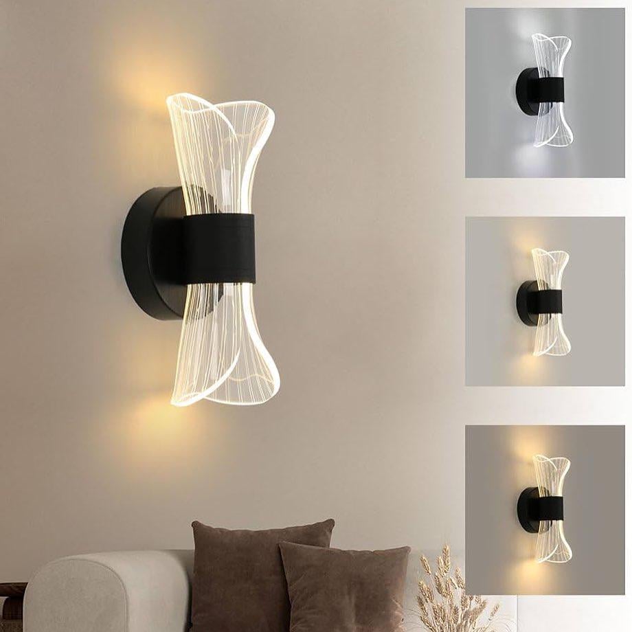 Бра светодиодное ESLLSE DIO 12 Вт 230х80х95 мм Черный (10131) - фото 13