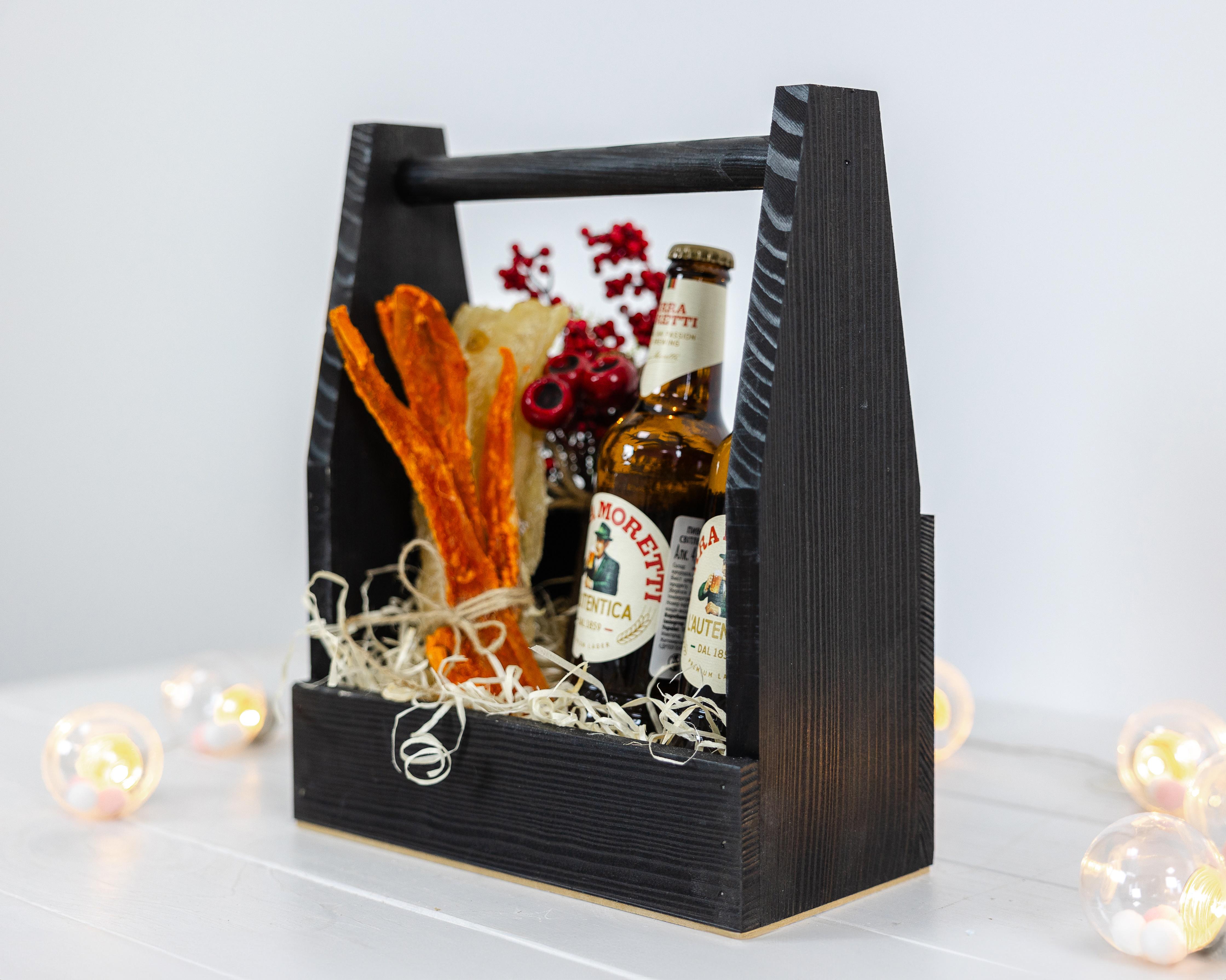 Ящик подарунковий дерев'яний Turbota box Чорний (0002131) - фото 7 Ящик подарунковий дерев'яний Turbota box Чорний (0002131) - фото 7