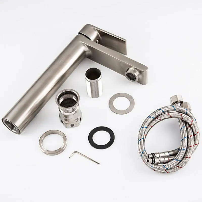 Смеситель для умывальника Gappo G1099-22 Нержавеющая сталь (1034235) - фото 11 Смеситель для умывальника Gappo G1099-22 Нержавеющая сталь (1034235) - фото 11