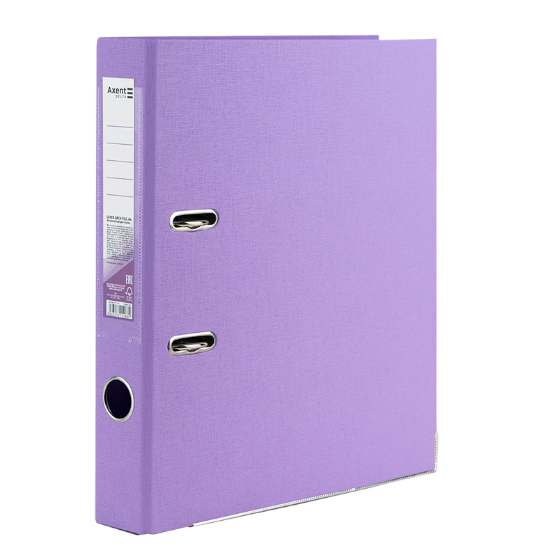 Папка-регистратор двусторонняя PP Pastelini D1711-36C 5 см собранная Сиреневый (4063276151889)