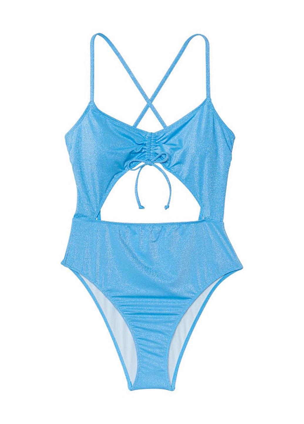 Купальник Victoria's Secret XS Блакитний (7000R0320838QB5XS) - фото 3 Купальник Victoria's Secret XS Блакитний (7000R0320838QB5XS) - фото 3