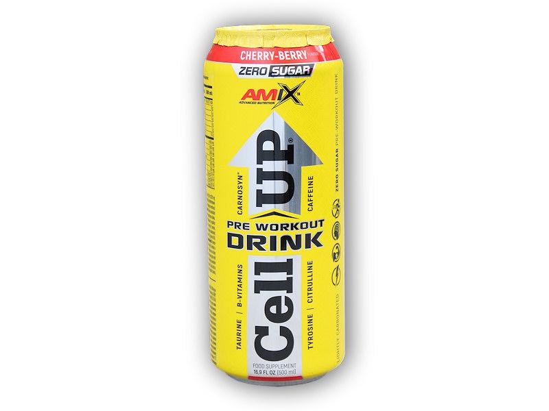 Предтренировочный напиток Amix Nutrition CellUP Pre Workout Cherry-Berry 500 ml