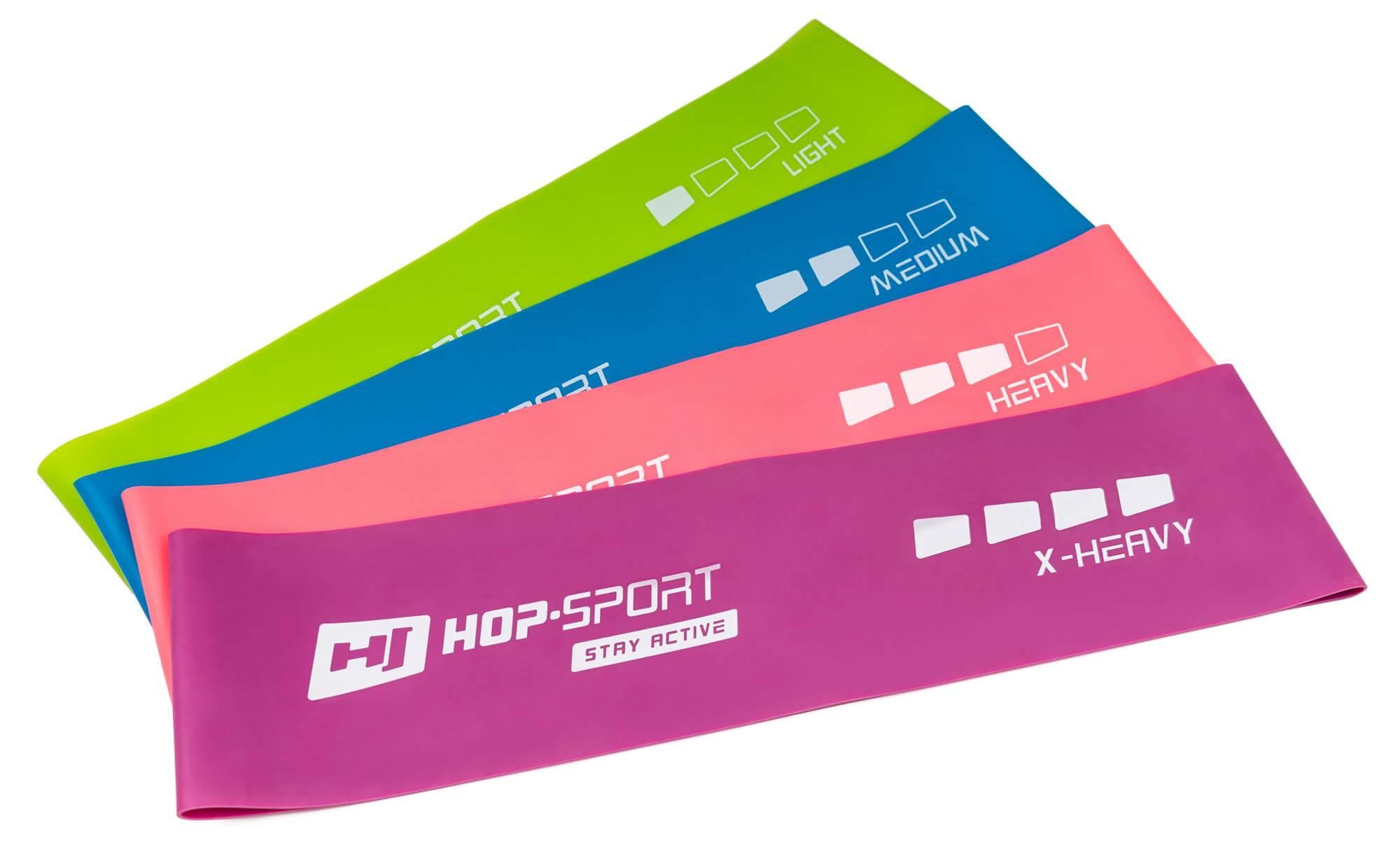 Набор резинок для фитнеса Hop-Sport HS-L675RL 600x75 мм