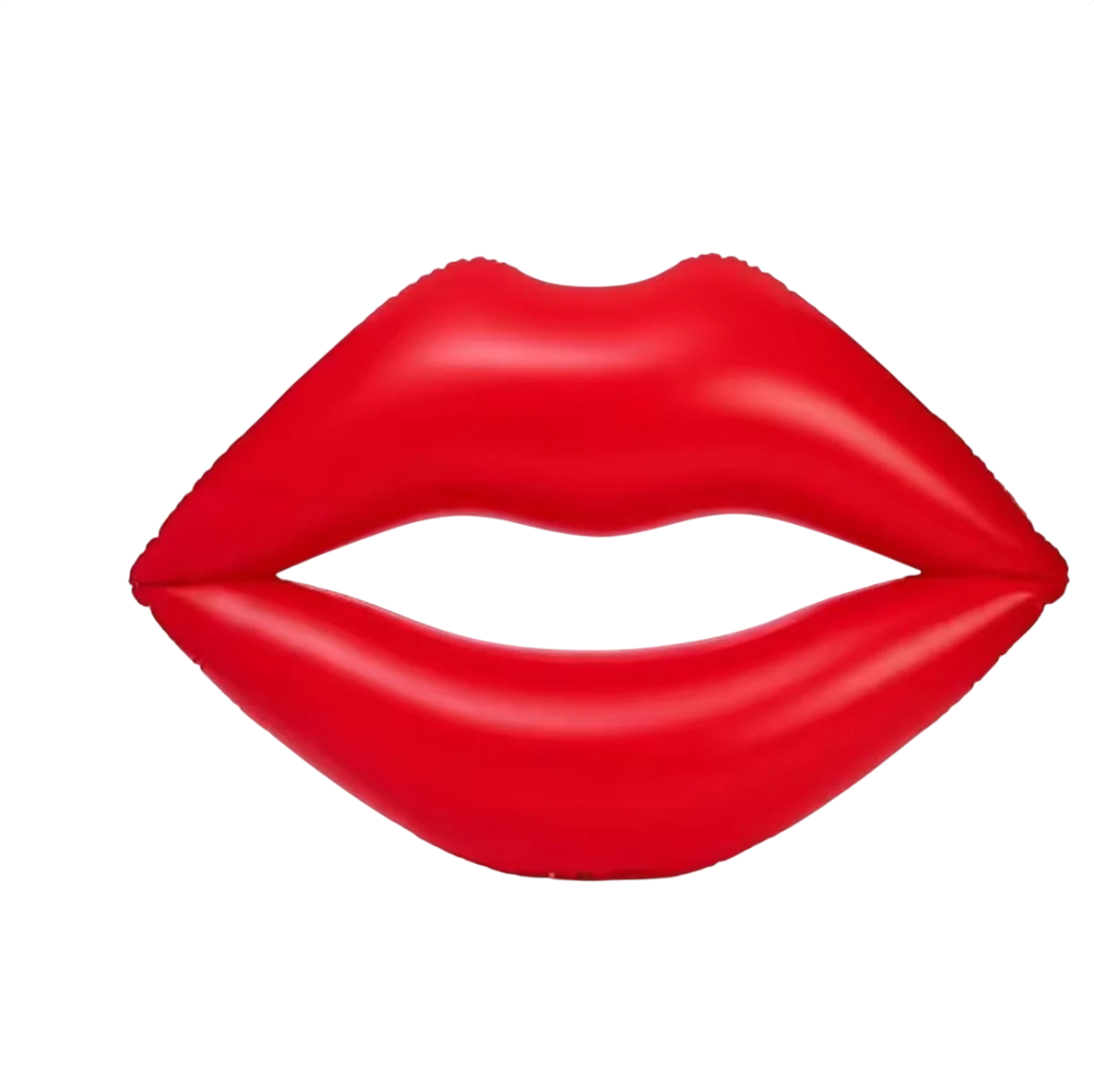 Надувные губы для пляжа и бассейна 180х160 см Красный