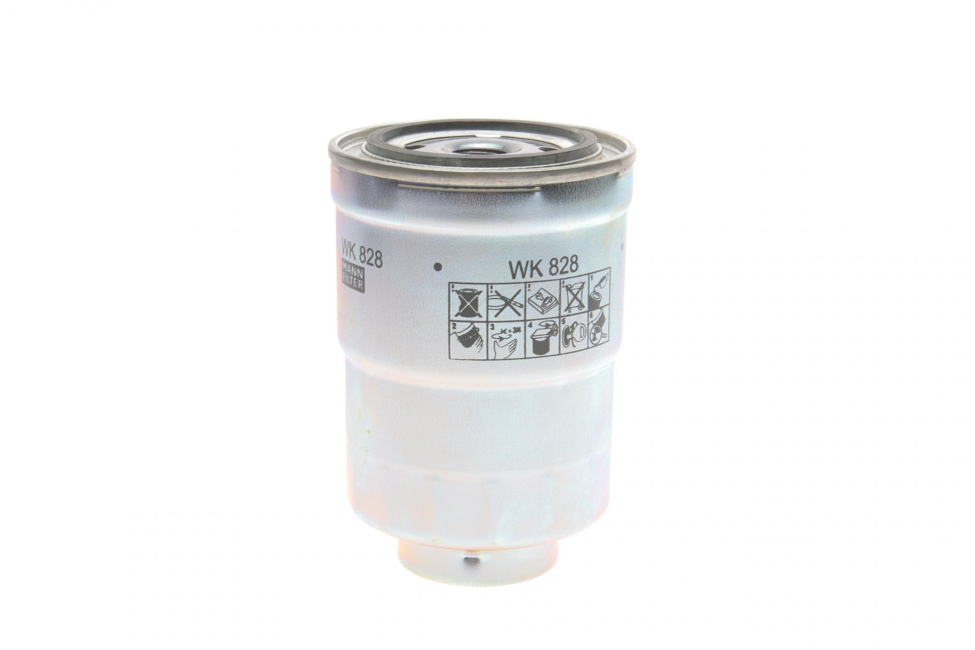Фильтр топливный Mann-Filter для Toyota Land Cruiser/Corolla/Mazda 6 1,5D-4,2D 83- (WK 828 X)