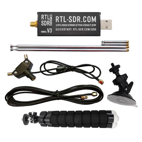 Плата приемник SDR 500кГц-1.76ГГц АЦП 8бит RTL2832U R828D RTL-SDR V4 - фото 2