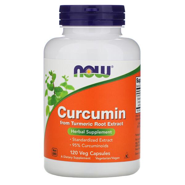 Куркумин Now Turmeric Curcumin 665 mg 120 veg caps
