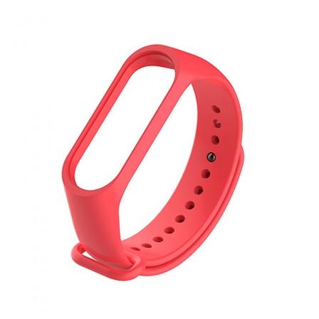 Ремешок для фитнес браслета Xiaomi Mi Smart Band 5 Pink