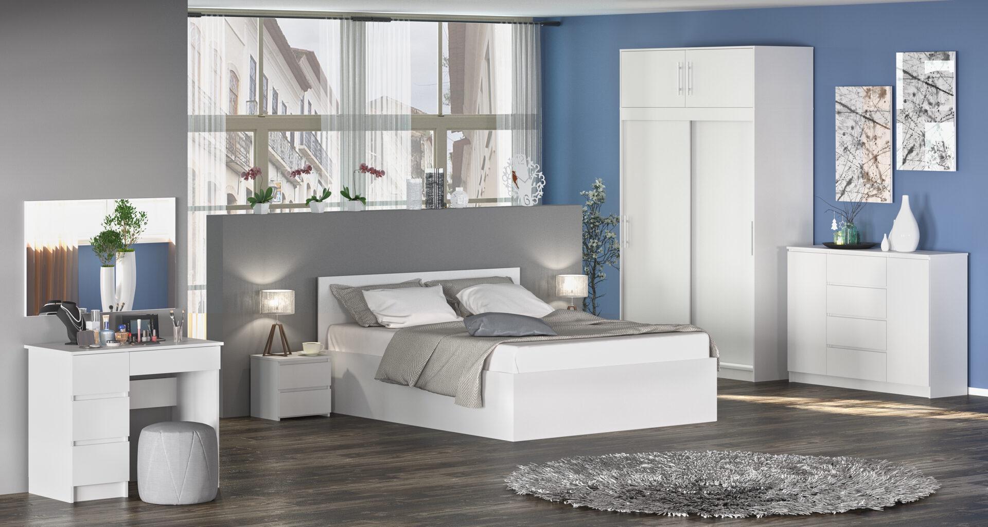 Спальня Мебель Сервис Бруклин Белый (01384-001)