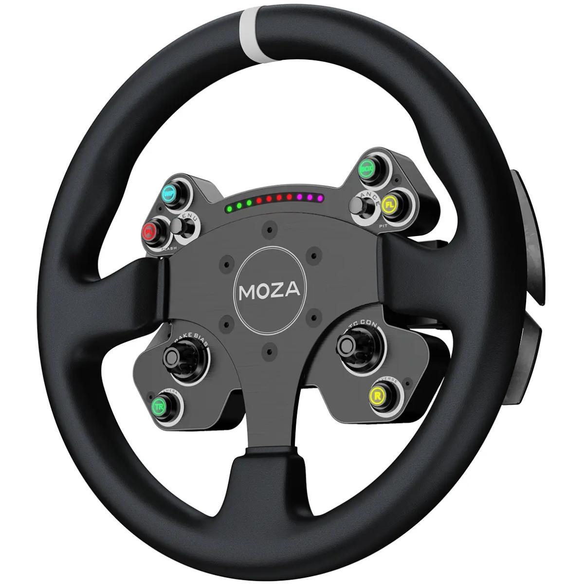 Ігрове кермо Moza Racing CS V2P для PC 33 см 6кн R GB Black (RS057) - фото 2