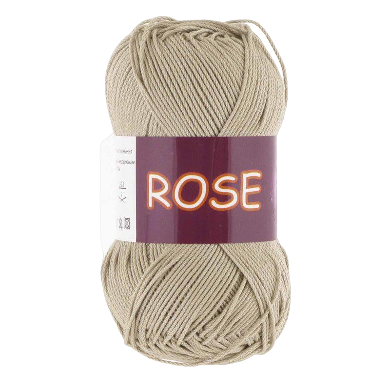 Пряжа Vita Cotton Rose 3943 бежевый (3358)