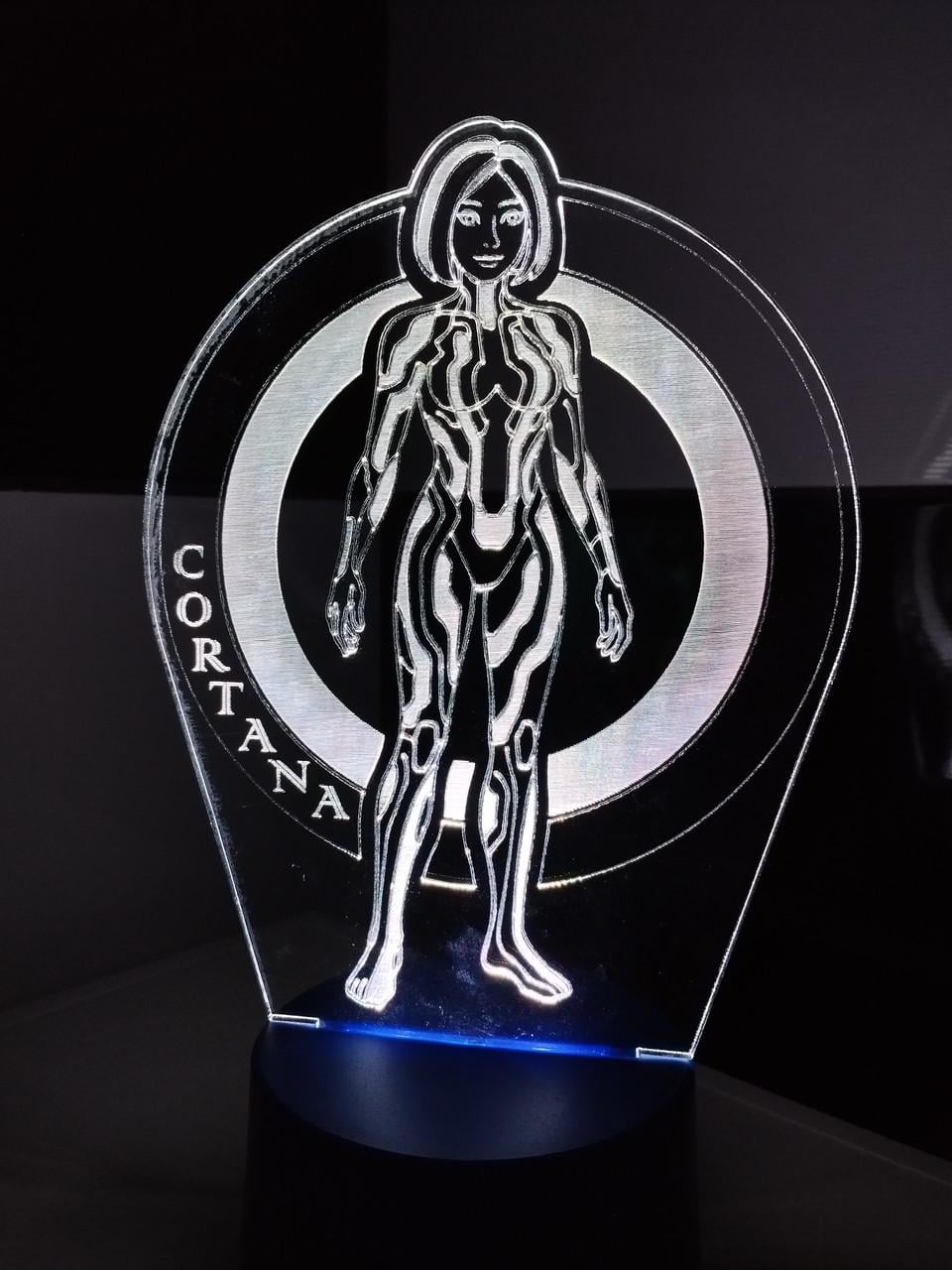 3D-ночник "Cortana" несколько подсветок/на батарейке (2755707228)