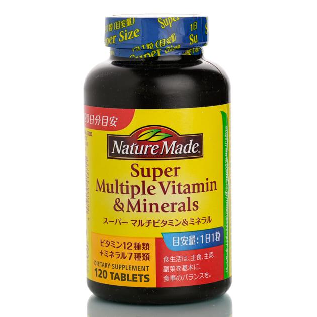 Мультикомплекс витаминов и минералов Nature Made Super Multiple Vitamin & Minerals 120 шт. Мультикомплекс витаминов и минералов Nature Made Super Multiple Vitamin & Minerals 120 шт.