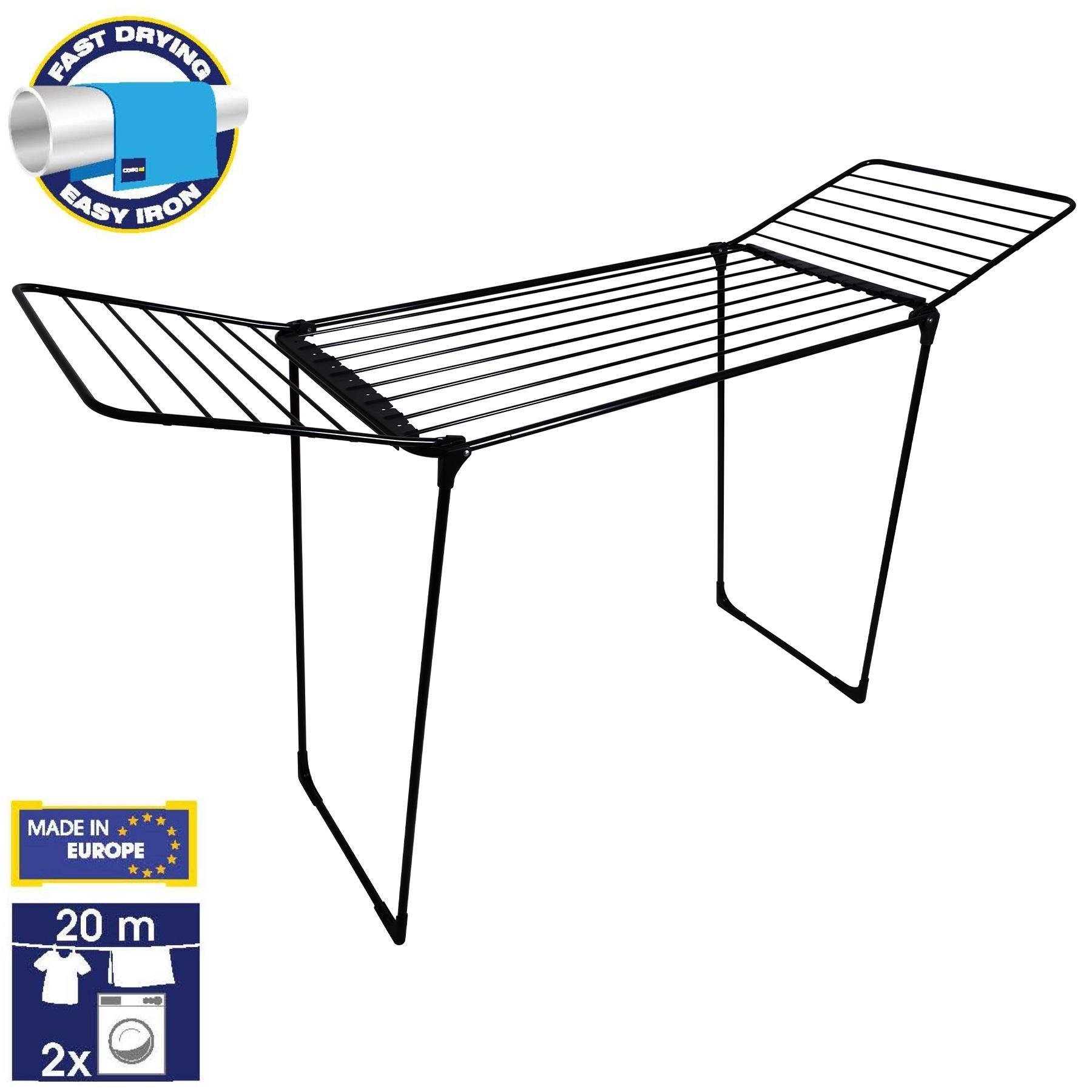 Сушка для белья напольная Casa Si Poseidon Super 20 м Black (CS92254C04H) - фото 7 Сушка для белья напольная Casa Si Poseidon Super 20 м Black (CS92254C04H) - фото 7