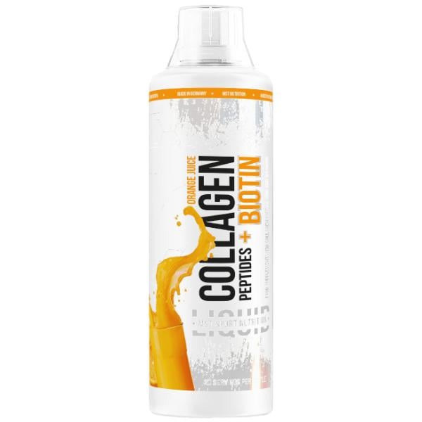 Хондропротектор для спорту MST Nutrition Collagen Peptides + Biotin 500 мл 20 порцій Orange (000023655)