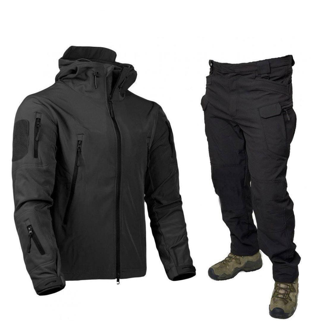 Костюм демисезонный Softshell 1316 S Черный (	1316-S)