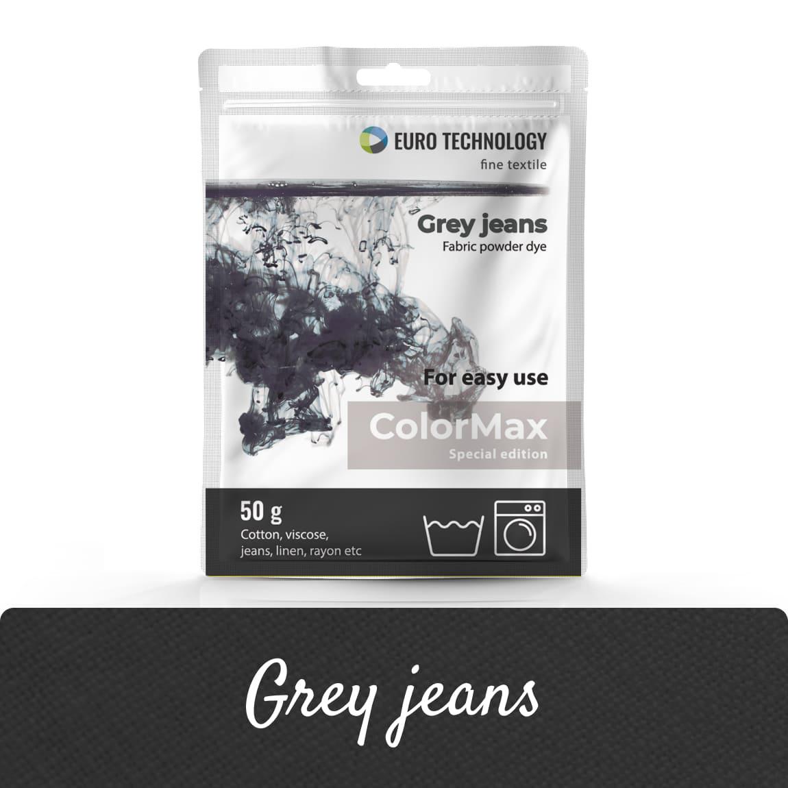 Краситель для ткани ColorMax 50 г Grey Jeans (cm-03) - фото 2