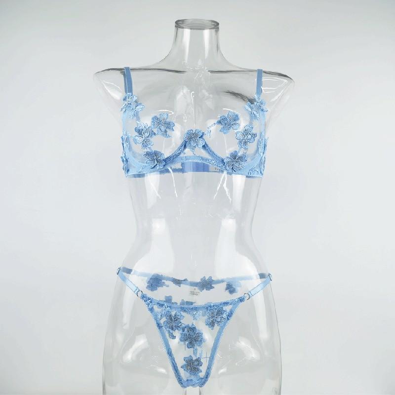 Комплект с цветами M Голубой (1005001864588480) - фото 4 Комплект с цветами M Голубой (1005001864588480) - фото 4